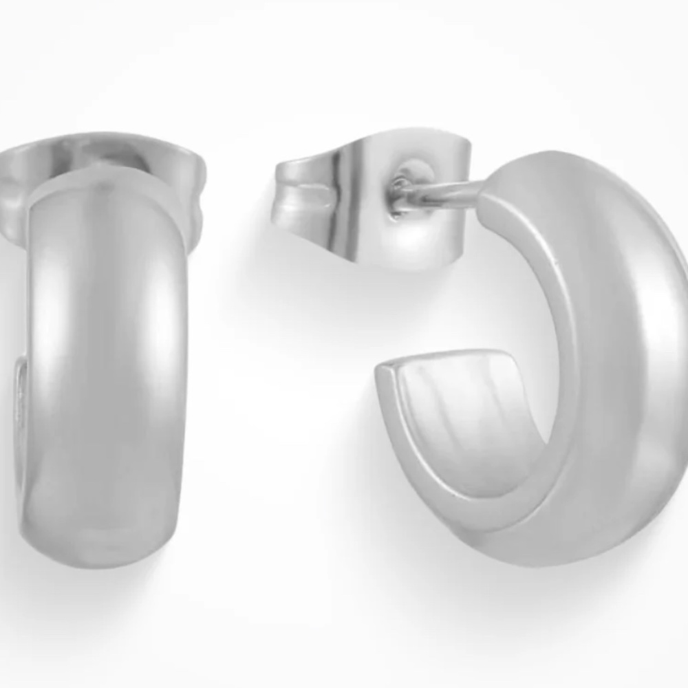 Small Evry Jewels Evryday Sainless Steel Waterproof Hoops